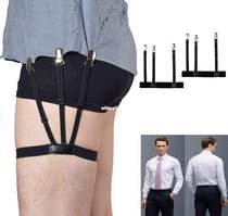 1 Pair Mens Shirt Stays Garters Holder Adjustable Shirt