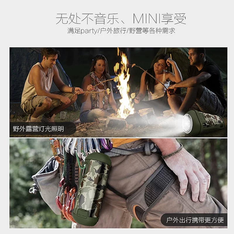MONSTER/ Водонепроницаемая наружная световая система Firecraft, удобна для тяжелых сабвуферов Bluetooth