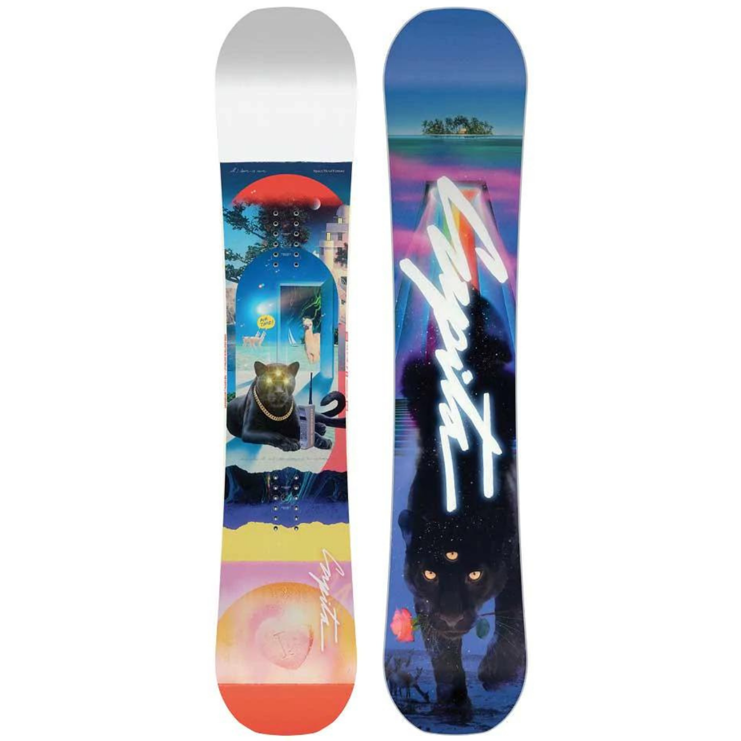 PZ2223Capita Space Metal Fantasy Women's Almighty Park Snowboard For Sale