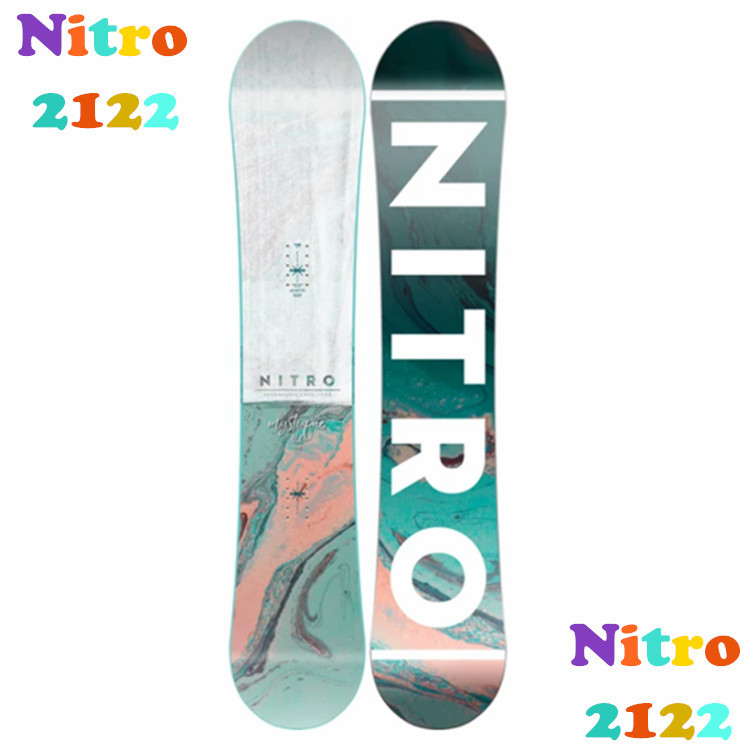PZ Snow Furniture 2122 NTO Mystique Female Veneer Snowboard Snowboard Almighty Board Hardness 4