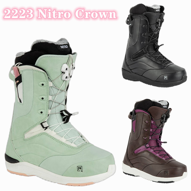 PZ ski equipment 2223 NTRO Crown women's snowboard boots boots drawstring all-round models