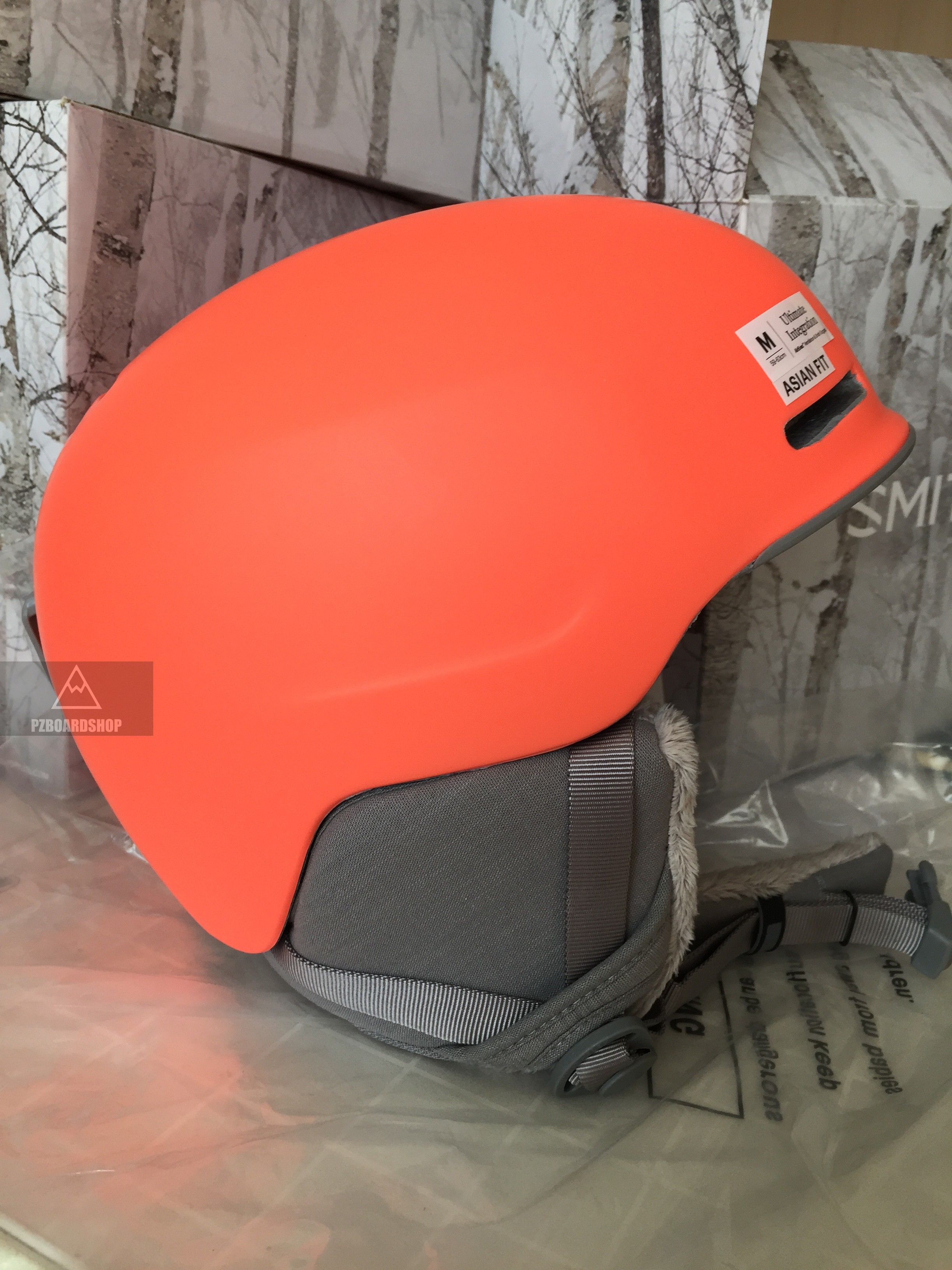 PZ Skis Smith Allure Women's Single and Double Board Ski Hard Hat Ultra Light Helmet Asian Version