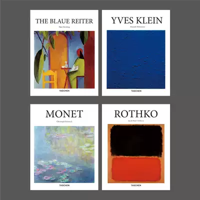 TASCHEN abstract painting art album cover card wall photo wall decoration poster photo props