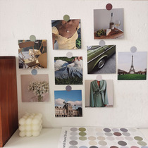 Bifacial Pattern Retro Teenage Girl Daisy Series Card Wall Decoration Background Photo Props Karins Style