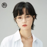 Деревянная девяносто новая темпераментная рама короны рамы света металлической миопий