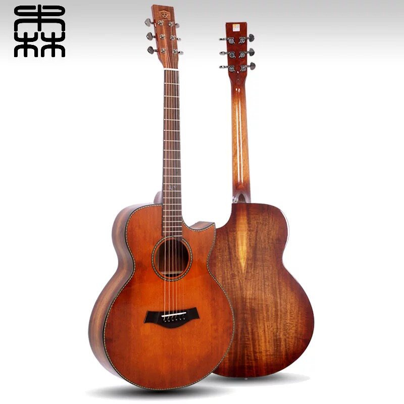 Sengweisegue Sen's Tianyuan local time chasing dreams such as song Chunqiu Yue's own lack of corner-face single folk guitar