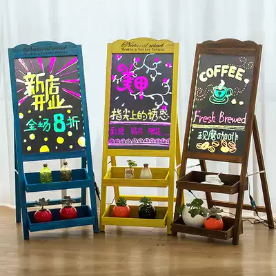 Electronic luminous small blackboard fluorescent board advertising board led Billboard hand writing board fluorescent screen shop with luminous