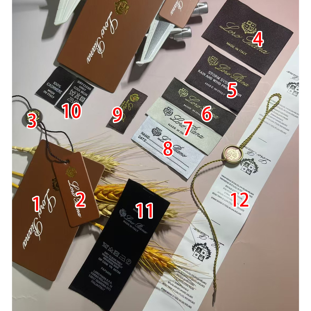 时尚辅料精选 - 衣服标签LP主标吊牌，提升品牌魅力💖-印唛-淘宝好物网