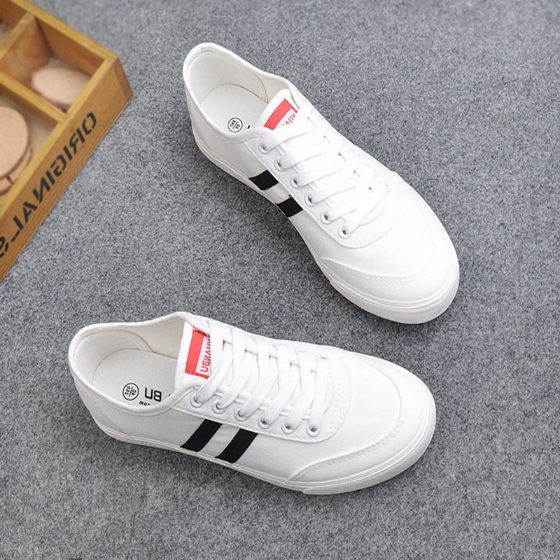 The upper foot has a texture ~ how can it be so beautiful @white cloth XIE breathable canvas small white XIE male deodorant