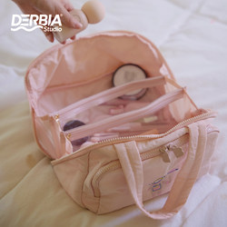 Cosmetic Bag for Women, Portable, Large Capacity, Suitable for Travel, Business Trips, Toiletry Bag, Cosmetics Storage Bag, 2025 New Model