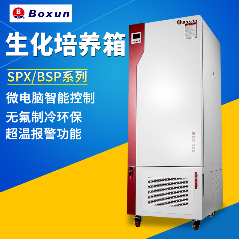 Shanghai Bo Xun Biochemical Cultivation Box SPX BSP Series Microbial Bacteria Tissue Culture Box Laboratory BOD Box