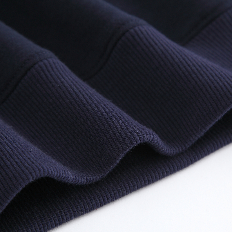 Áo len nam cotton ấm Áo thun nam dài tay cộng với áo len dày nhung cộng với áo sơ mi XL chất béo áo phông rộng nam