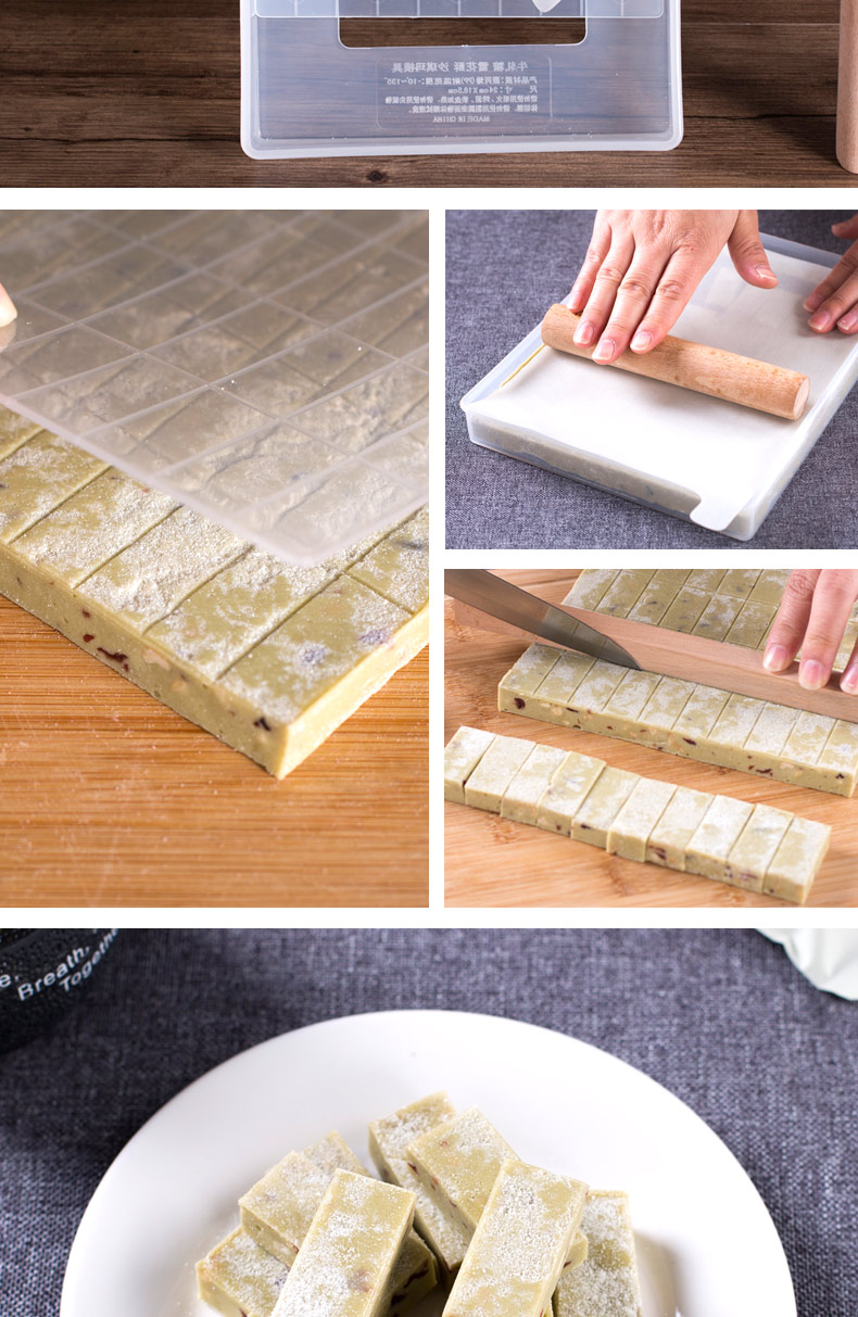 Nougat khuôn bông tuyết sắc nét thủ công tự làm nguyên liệu thịt bò làm tại nhà nếm khuôn không dính công cụ nướng khuôn silicon hình thú