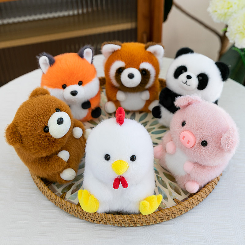 JSQ TOYS可爱卡皮巴拉熊玩偶胖墩儿系列公仔儿童毛绒玩具公仔送礼