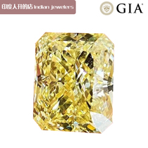 Reddean GIA 3 02 Clay Fancy Yellow Diamond Naked Stone VVS2