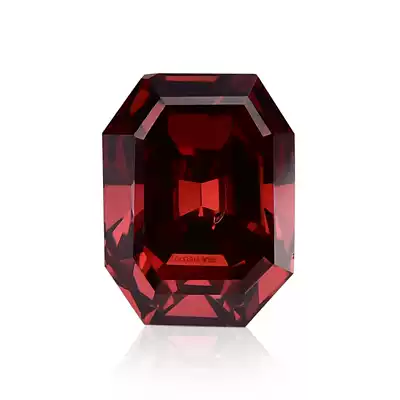 0 58 karat red diamond fancy red lottery GIA red colored diamond pink blood diamonds luo shi lei di en-