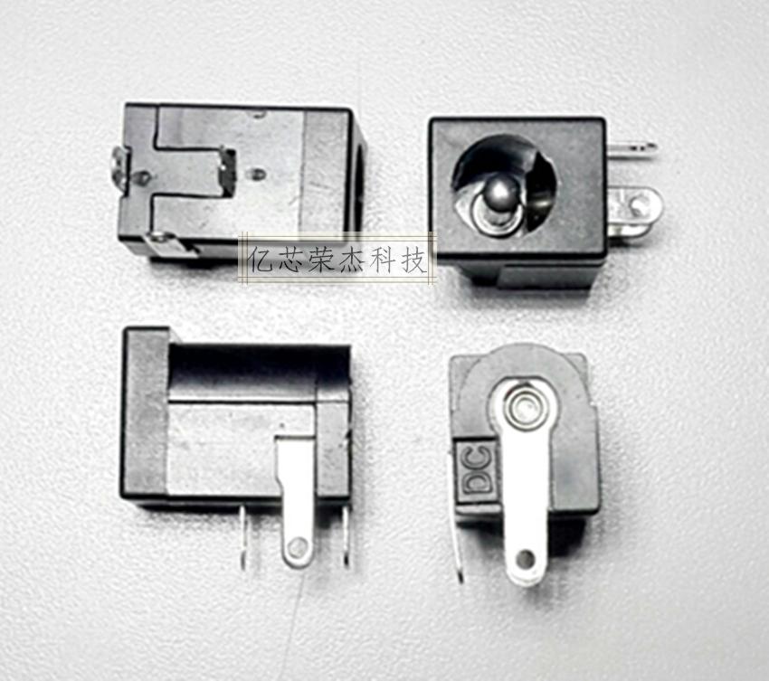 DC head DC005 5 5-2 5mm DC seat power socket power connector coarse needle 3P