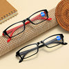 New Anti-Blue Light Reading Glasses for Men and Women, Small Frame, Fashionable Presbyopic Glasses, Mobile Phone Radiation Protection, Ultra-Light Elderly Hyperopia Glasses