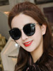 2025 New Polarized Sunglasses for Women, Trendy Fashion Celebrity Glasses, Large Frame, Round Face, Anti-Uv Driving Sunglasses
