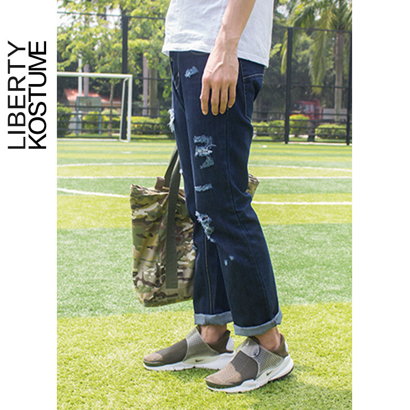 denim pant 牛仔裤款A偏小偏长