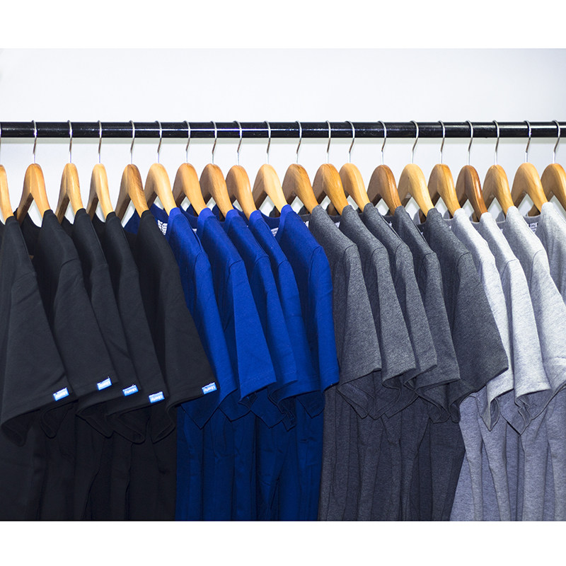 男t恤 多色打底圆领罗纹修身汗衫