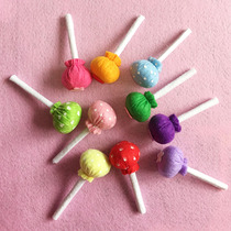 Non-woven multicolored lollipop material package simulation three-dimensional kindergarten area corner manual work house toy