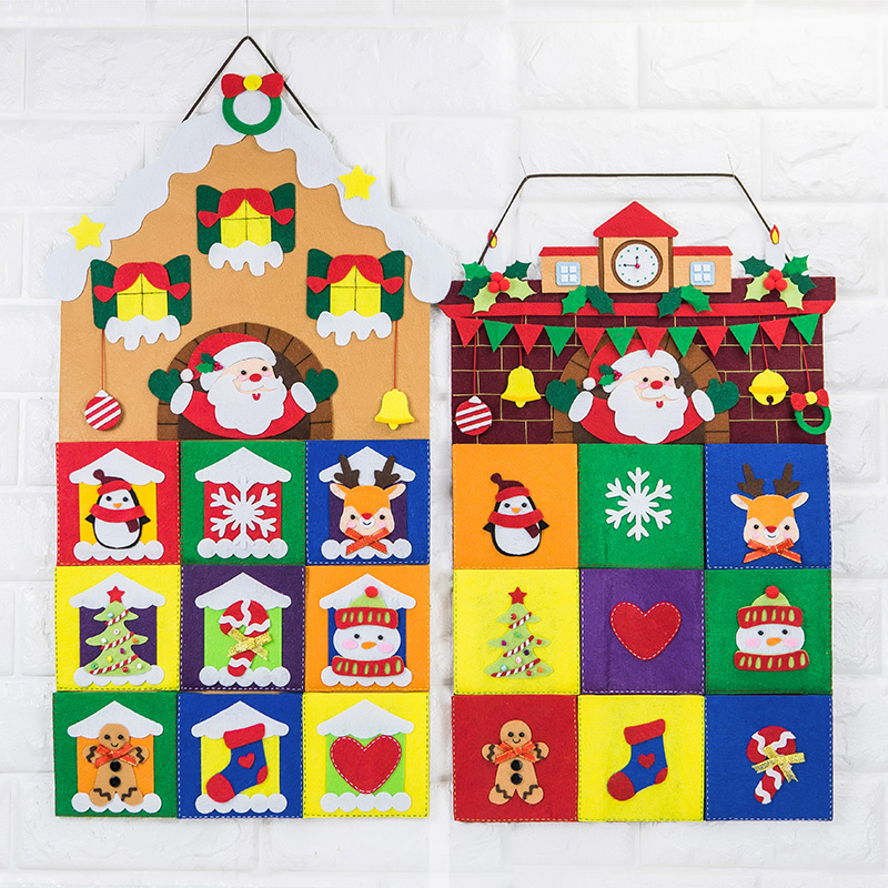 Christmas Gift Home Cashier Bag Kindergarten Decoration Unwoven Fabric Handmade Diy Creative Material Bag
