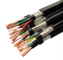 Shielded wire RVVP7*1 sheathed shielded soft wire 7 core 1 square sheathed wire shielded wire