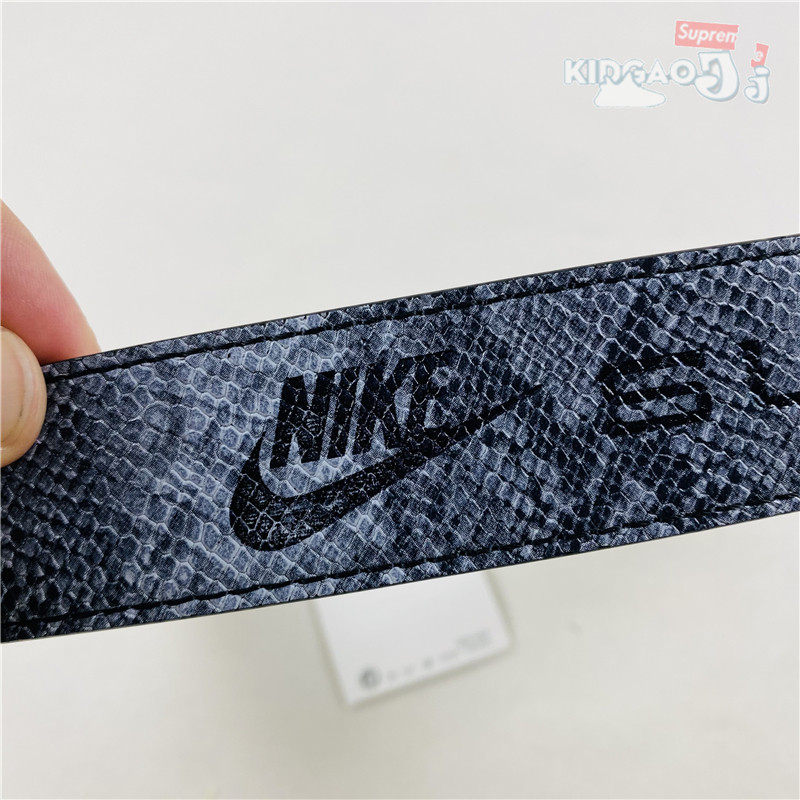 nike supreme snakeskin belt