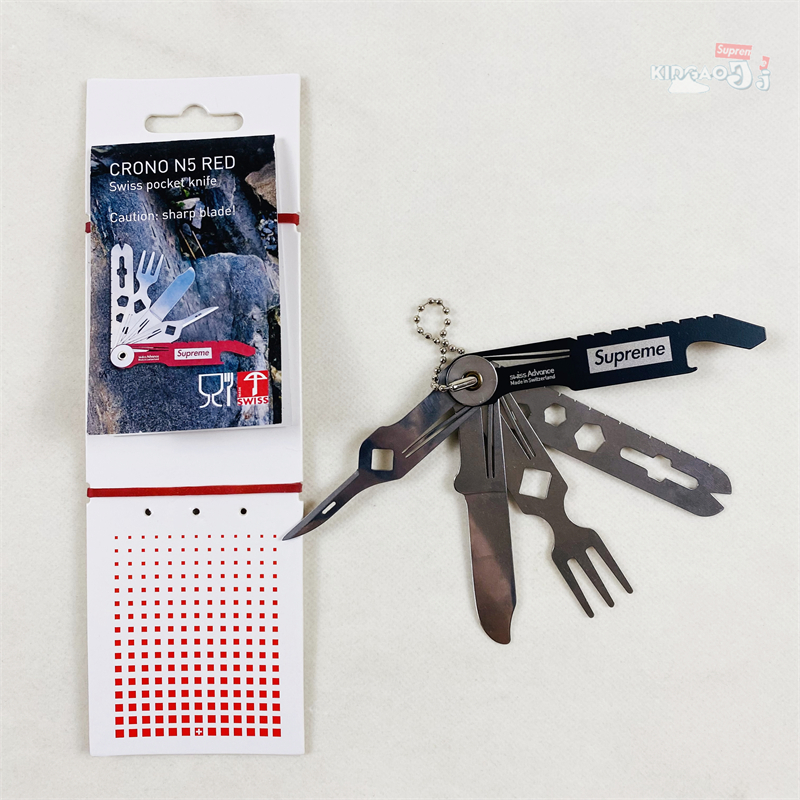 現貨Supreme Swiss Advance Crono N5 Pocket Knife多功能工具刀 現貨Supreme Swiss Advance Crono N5 Pocket Knife多功能工具刀