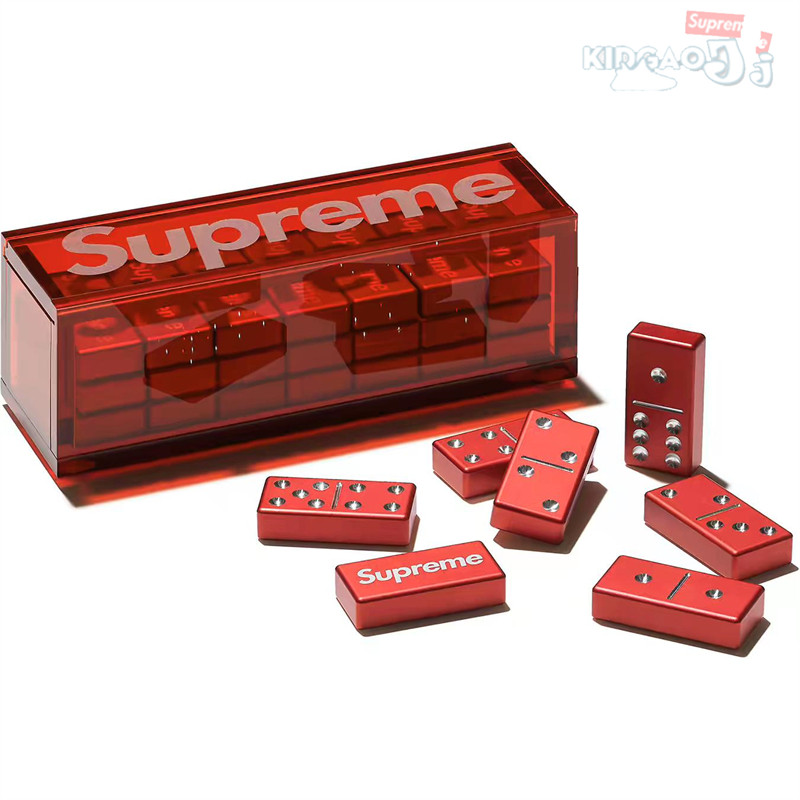 现货Supreme 22FW Aluminum Domino Set 骨牌牌九评价- 淘宝网