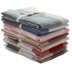 Muji quilt cover đơn mảnh bông kẻ sọc đơn ký túc xá chăn 150 * 200x230m chăn đôi 	chăn phao 5 món Quilt Covers