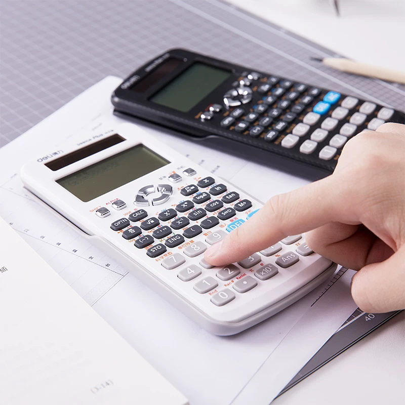 Deli Science Calculator Multifunctional Student Students Use Function Computer First Construction Two Test College Student Accounting Note Meeting Machine Middle School Student Junior High School Student Postgraduate Storage Statistics