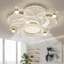 Living Room Main Light Fan Light, Light Luxury and High-End Feel, Dining Room Ceiling Fan Light, Ceiling Light, 2026 New Model, Whole House Lighting Package