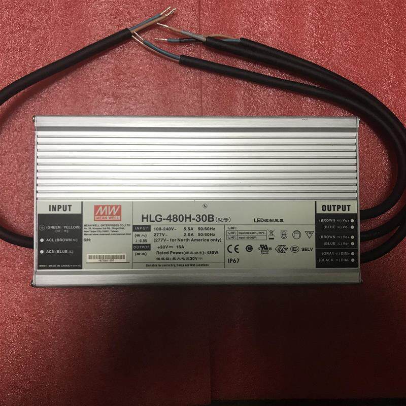 Manufacturer Direct Sale Taiwan Mingwei MEAN WELL Power Supply Original Fake One Lost ten HLG-480H-30B