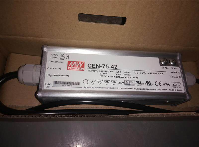 Factory direct Taiwan MEAN WELL power supply original fake one lost ten CEN-75-42