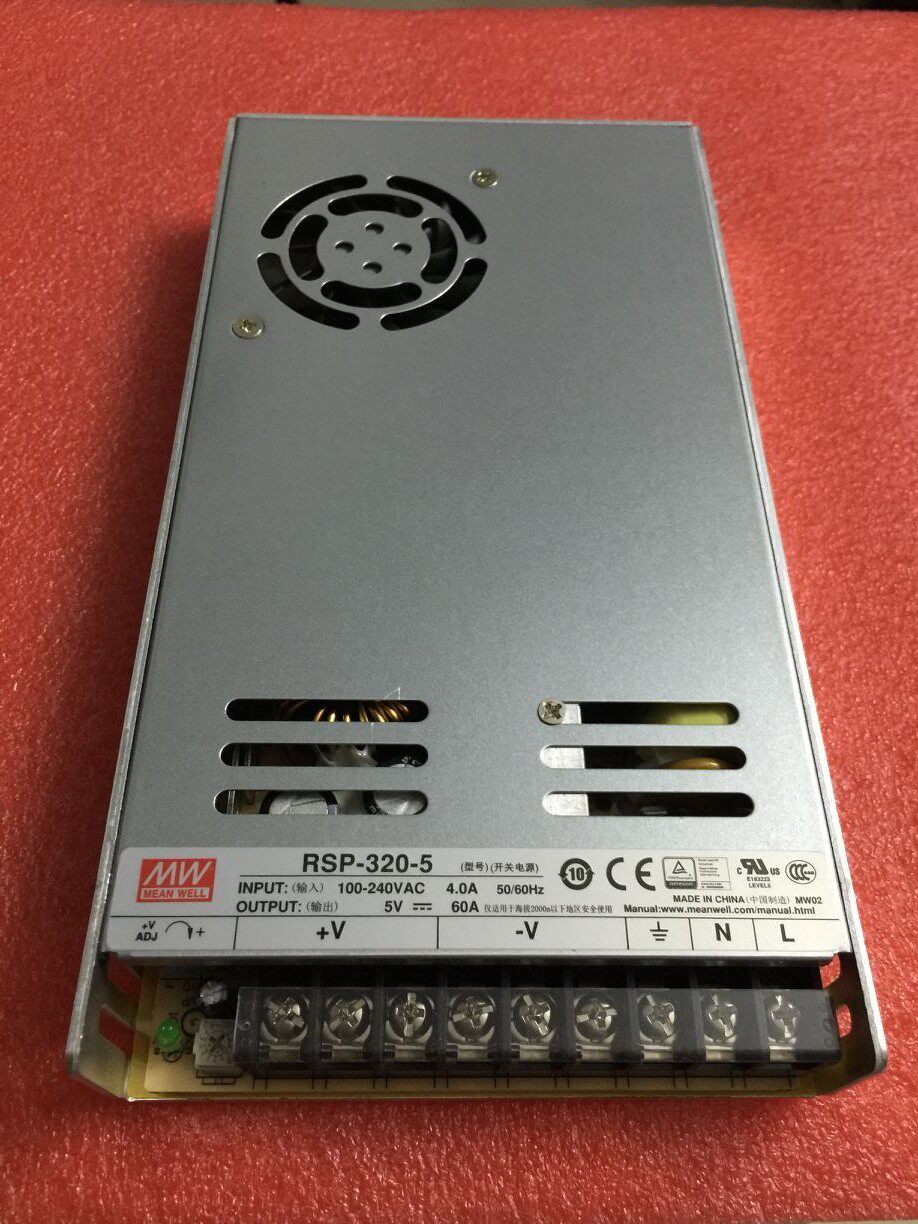 Manufacturer Direct Sale Taiwan Mingwei MEAN WELL Power Supply Original Fake One Lost ten RSP-320-5