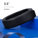 Ремень, трендовые универсальные кожаные штаны, из натуральной кожи