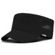 Woodpecker Hat Men's Summer Sun Hat Outdoor Leisure Thin Flat Top Peaked Hat Sun Protection Breathable Mesh Sun Hat