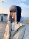Hat men's winter riding electric vehicle windproof and warm artifact Northeastern ear protection hat plus velvet and thickened cold-proof Lei Feng hat