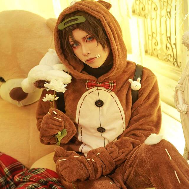 Identity 5 Cos Mercenary Xiong Nai Pajamas