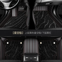 Красное черное двухэтажное звездное небо