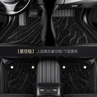 Черное двухэтажное звездное небо