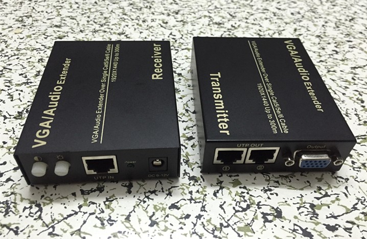  VGA extender 100 m single net route signal amplifier vga turn RJ45 film extenders