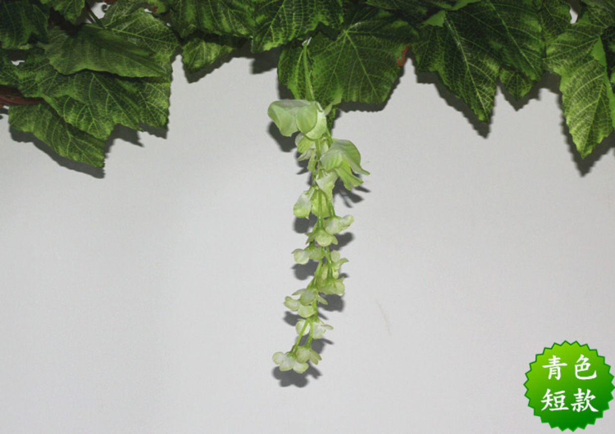 Mô phỏng Dây hoa Wisteria Trang trí trong nhà Ban công Đồ trang trí phòng khách Nhựa giả Hoa trang trí Hoa trần - Hoa nhân tạo / Cây / Trái cây giá lan giả hạc rừng