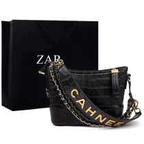 Hong Kong crocodile stray bag 2021 new fashion Hand bag chain bag shoulder shoulder bag womens bag