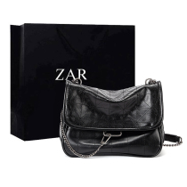 Hong Kong women bag 2021 New Rock shoulder shoulder bag soft leather large capacity chain bag simple messenger bag