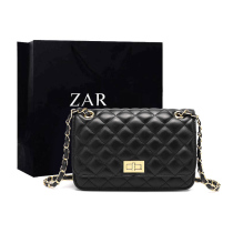 Hong Kong bag women 2021 New Tide fashion small fragrant wind diamond grid chain bag all-over shoulder shoulder shoulder bag