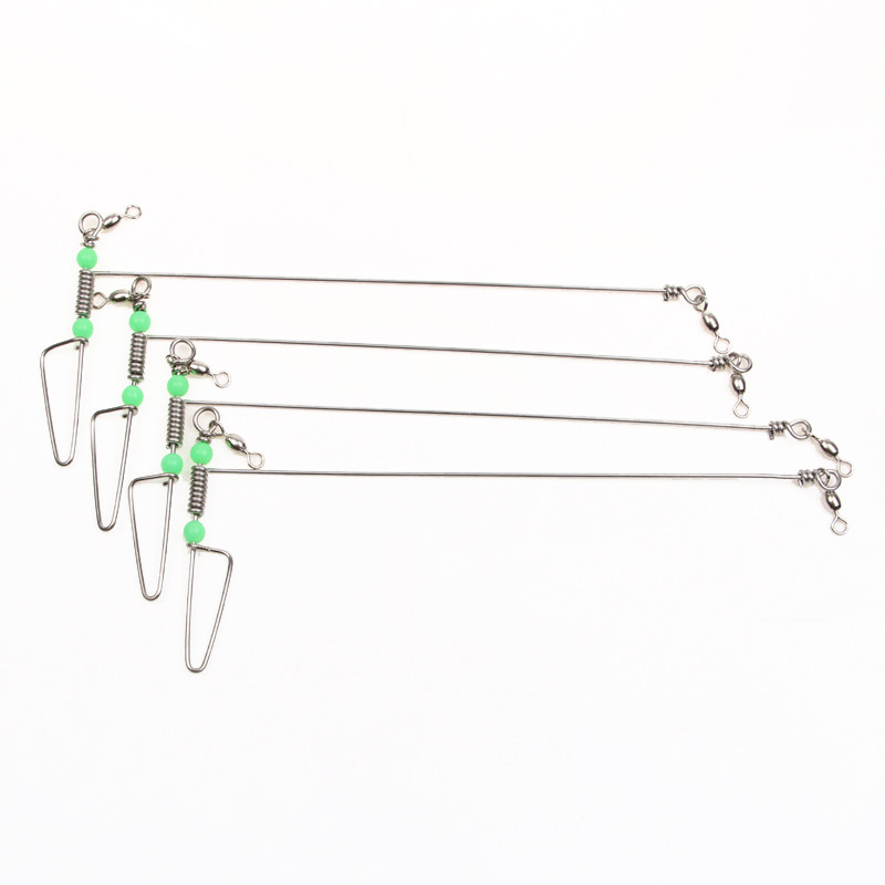 Stainless steel night ball bead single knife pick scaffolding bracket prolonged line sea vessel fishing offshore assembly fishing gear