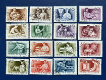 Hungary 1955 Labor Letter Marketing Stamp